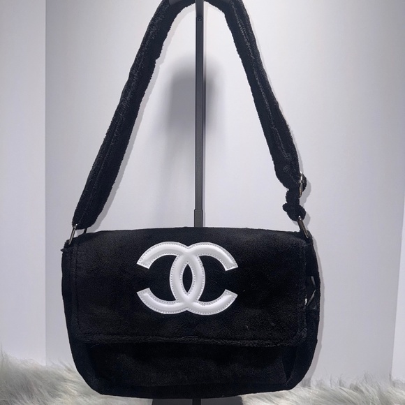 CHANEL CC VIP Precision Black/White Tote Shoulder / Messenger Bag NEW - Picture 1 of 3